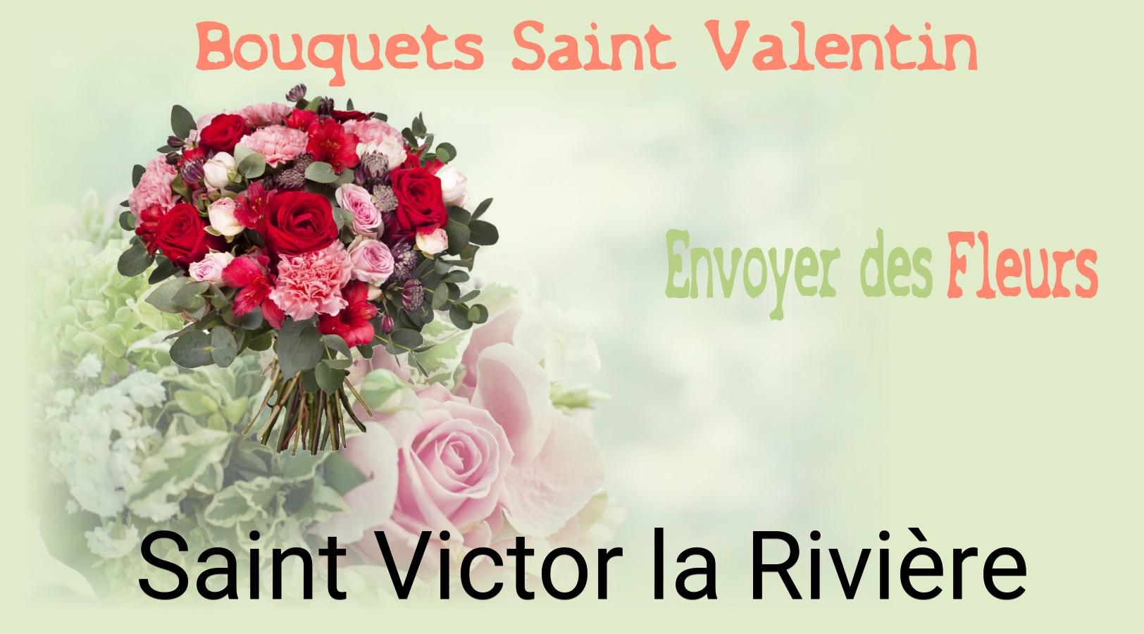 Roses de Saint-Valentin livrées à Saint-Victor-la-Rivière